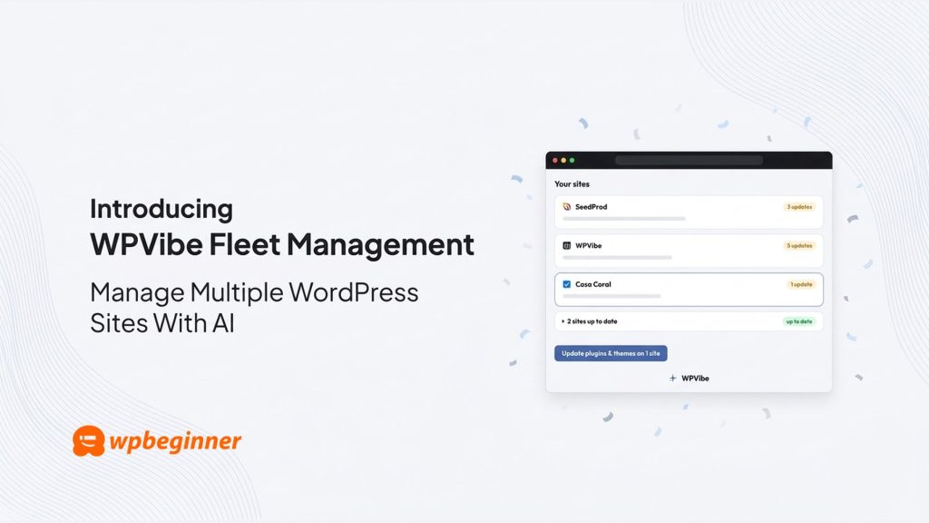 Manage Multiple WordPress Sites With AI